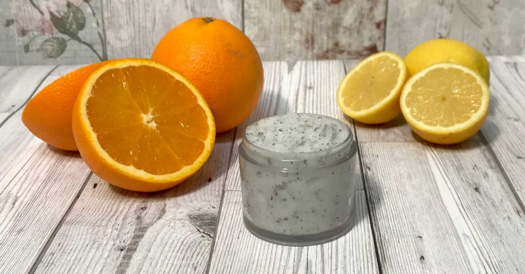 How to make: Natural Citrus Essential Oil & Green Tea Body Scrub - Tender Essence