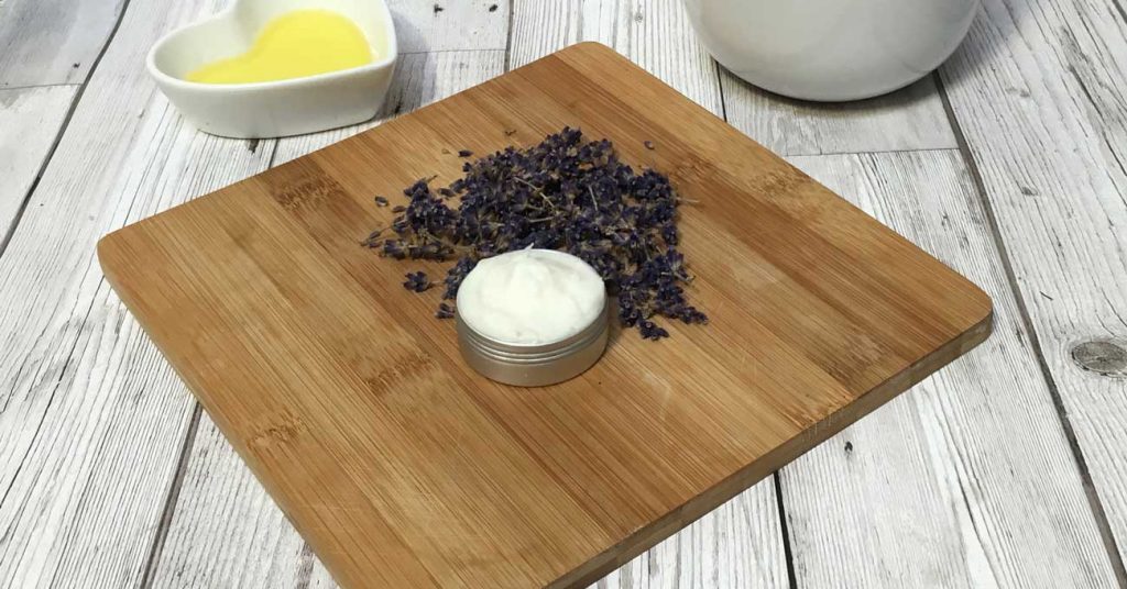 How to Make: Soothing Lavender Aftershave Balm - Tender Essence