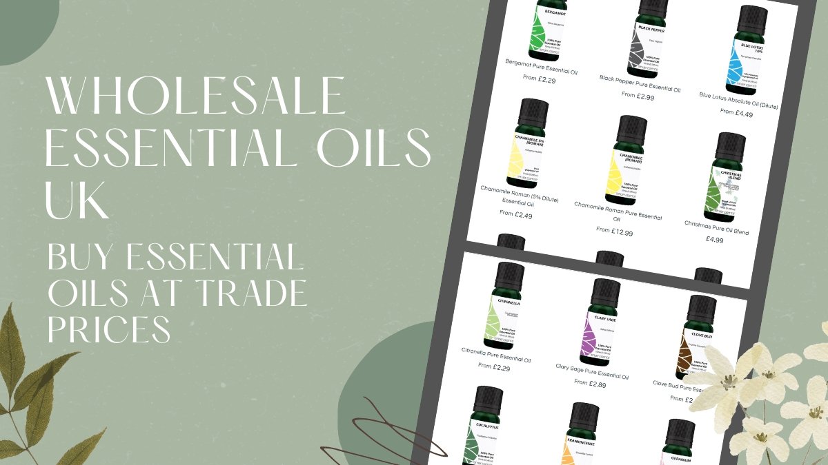 Wholesale Essential Oils UK | Buy Essential Oils at Trade Prices - Tender Essence