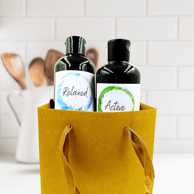 Relaxed & Active Massage Oil Set