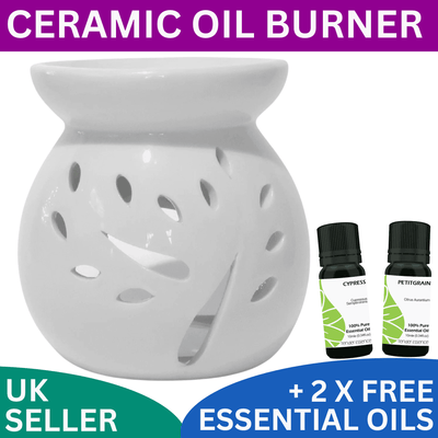 Ceramic Oil Burner White