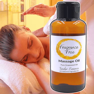 Fragrance Free Massage Oil - For Sensitive Skin