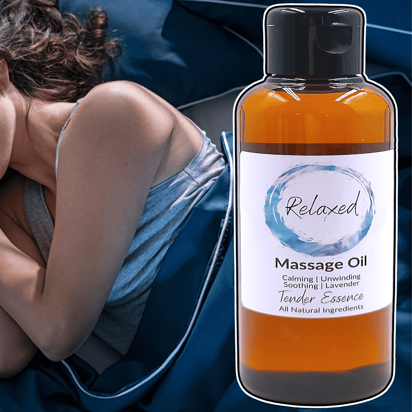 Relaxing Lavender Sleep Aid Massage Oil