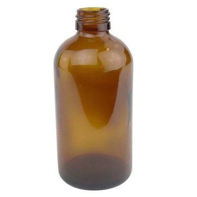 250ml Amber 'Boston' Style Glass Bottle - Tender Essence